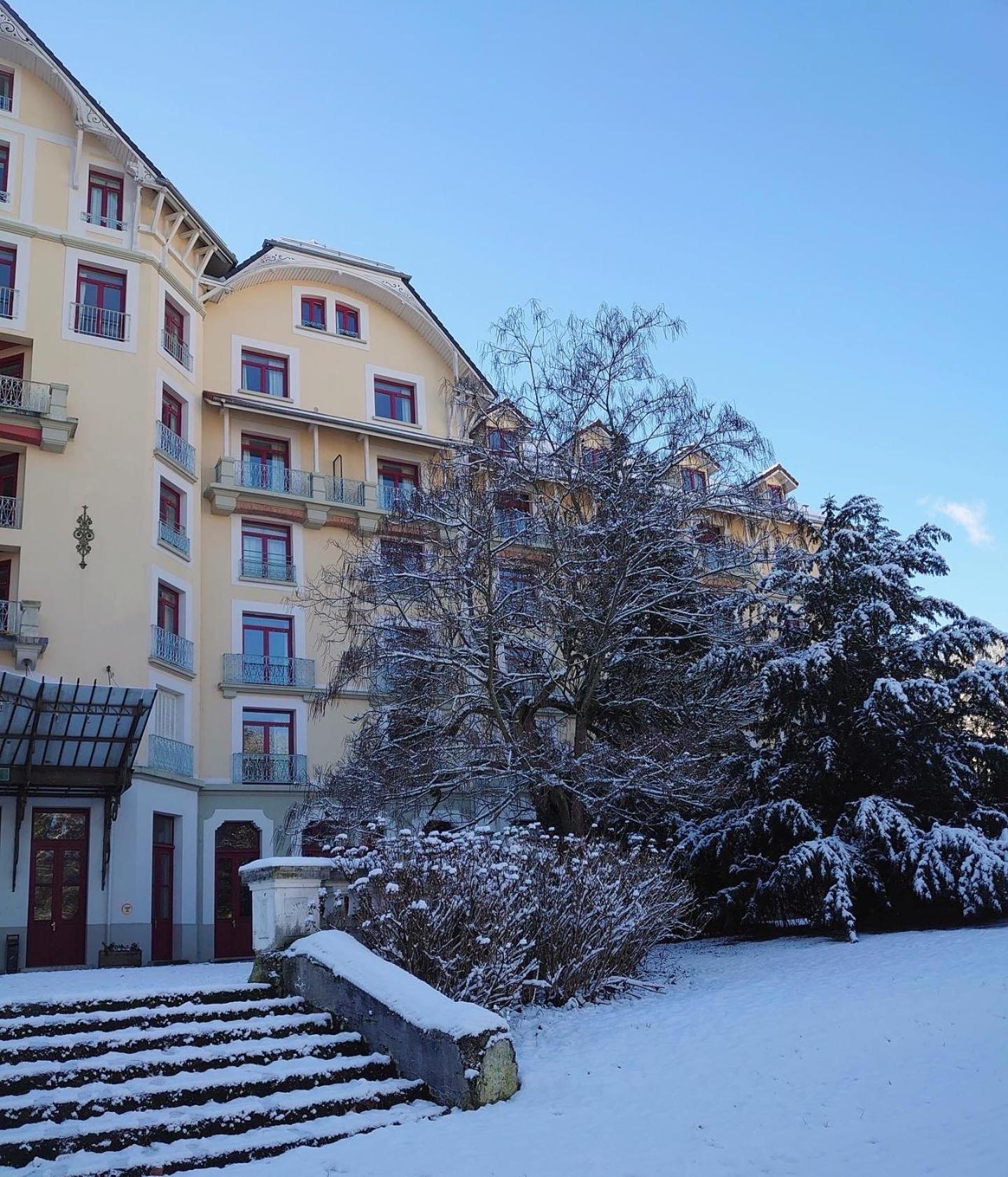 Terres De France - Appart'Hotel Le Splendid Allevard Eksteriør billede